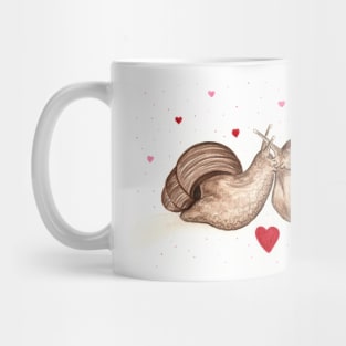 Valentine's Snails Mug